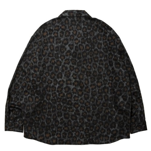 他の写真2: ROTTWEILER/R9 LEOPARD OPENCOLLAR SHIRT（GREEN）［レオパードオープンカラーシャツ-24秋冬］