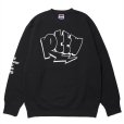 画像1: ROTTWEILER/GRAFFITI SWEATER（CHARCOAL）［クルーネックスウェット-24秋冬］ (1)