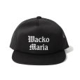 画像1: WACKO MARIA/MESH CAP（BLACK/BLACK）［メッシュキャップ-24春夏］ (1)