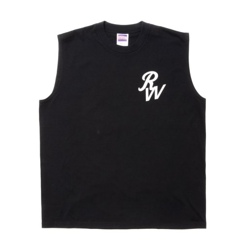 他の写真1: ROTTWEILER/R.W NO SLEEVE TEE（BLACK） 【30%OFF】［ノースリーブT-24春夏］