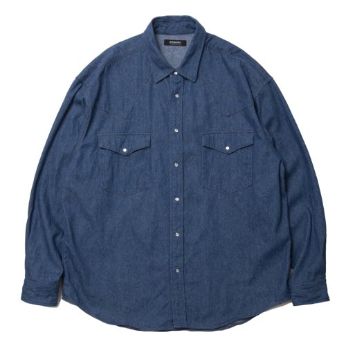 他の写真1: ROTTWEILER/R9 DENIM SHIRT（INDIGO）［デニムシャツ-24秋冬］