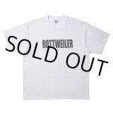 ROTTWEILER/RW LOGO TEE（WHITE）［プリントT-24秋冬］