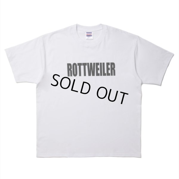 画像1: ROTTWEILER/RW LOGO TEE（WHITE）［プリントT-24秋冬］