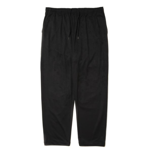 画像1: ROTTWEILER/R9 F.SUEDE EASY PANTS（BLACK）［フェイクスウェードイージーパンツ-24秋冬］