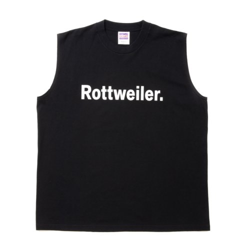 他の写真1: ROTTWEILER/CLASSIC NO SLEEVE TEE（BLACK）［ノースリーブT-24春夏］