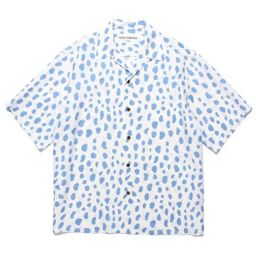 他の写真1: WACKO MARIA/LEOPARD HAWAIIAN SHIRT（BLUE）［レオパードハワイアンシャツ-24春夏］