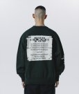 画像8: ROTTWEILER/GRAFFITI SWEATER（GREEN）［クルーネックスウェット-24秋冬］