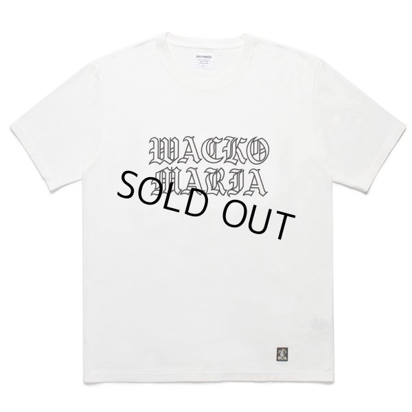 画像1: WACKO MARIA/STANDARD T-SHIRT（WHITE）［プリントT-24春夏］