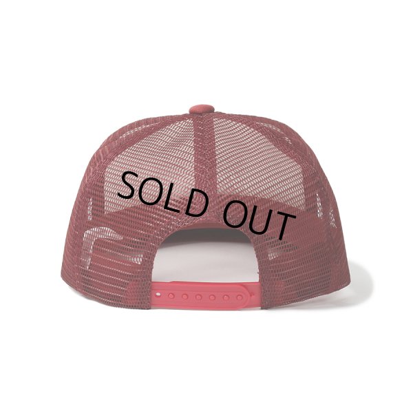 画像2: WACKO MARIA/MESH CAP（BURGUNDY/WHITE）［メッシュキャップ-24春夏］