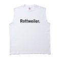 画像1: ROTTWEILER/CLASSIC NO SLEEVE TEE（WHITE）［ノースリーブT-24春夏］ (1)