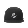 画像1: ROTTWEILER/RW CAP（BLACK）［キャップ-24秋冬］ (1)