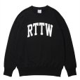 画像1: ROTTWEILER/RTTW SWEATER（BLACK）［クルースウェット-24秋冬］ (1)