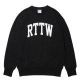 ROTTWEILER/RTTW SWEATER（BLACK）［クルースウェット-24秋冬］