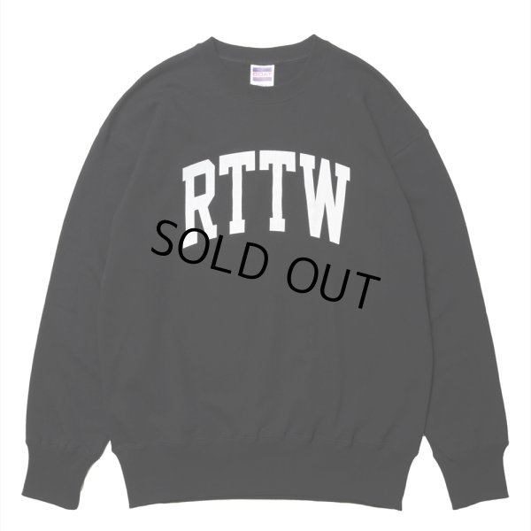 画像1: ROTTWEILER/RTTW SWEATER（BLACK）［クルースウェット-24秋冬］