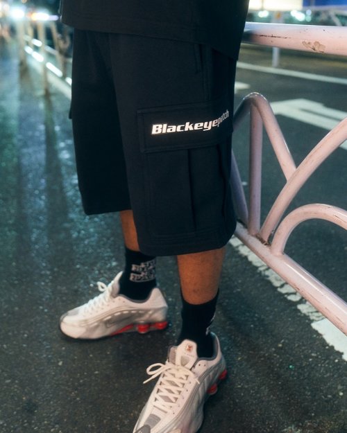 他の写真3: BlackEyePatch/TACTICAL LOGO CARGO SWEAT SHORTS（BLACK）