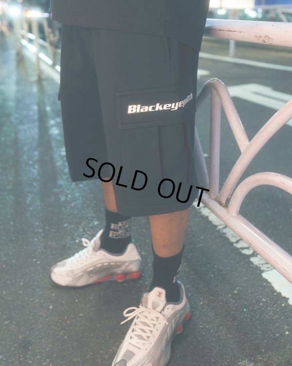 画像3: BlackEyePatch/TACTICAL LOGO CARGO SWEAT SHORTS（BLACK）