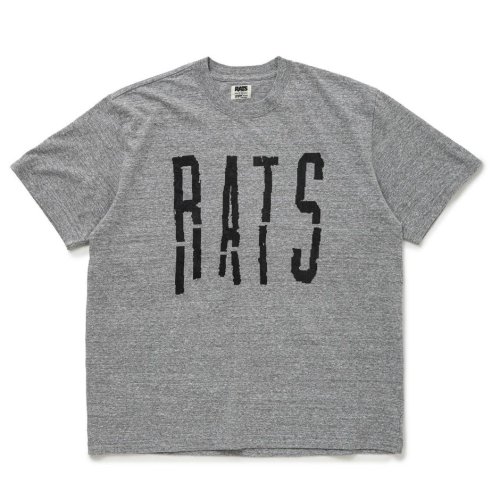 他の写真1: RATS/BLOKEN TEE（HEATHER GRAY）［プリントT-24春夏］