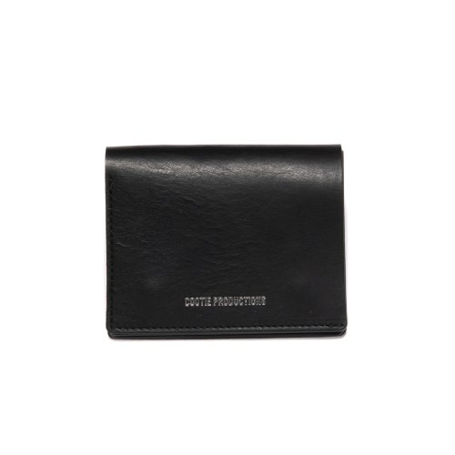 他の写真1: COOTIE PRODUCTIONS/Leather Compact Purse（Black）［レザーウォレット-24春夏］