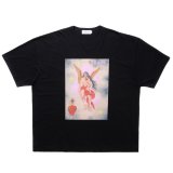 COOTIE PRODUCTIONS/Print S/S Tee（ANGEL）（Black）［プリントT-24春夏］
