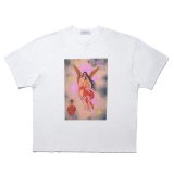 COOTIE PRODUCTIONS/Print S/S Tee（ANGEL）（White）［プリントT-24春夏］
