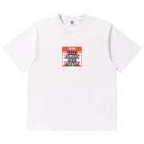 BlackEyePatch/DO NOT REMOVE LABEL TEE（WHITE）