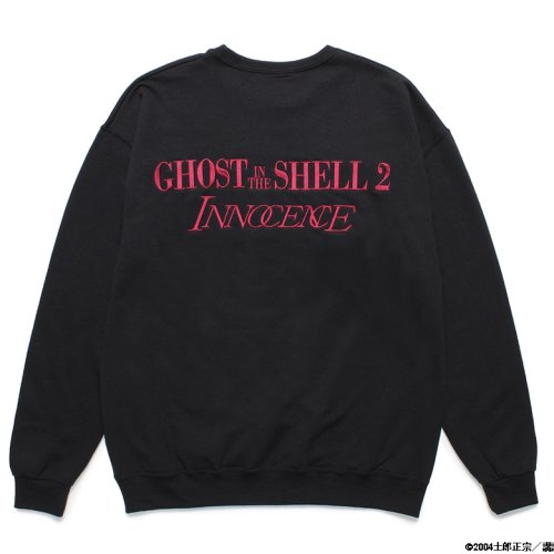 他の写真2: WACKO MARIA/GHOST IN THE SHELL 2 INNOCENCE / 攻殻機動隊 / SWEAT SHIRT（BLACK）［クルースウェット-24春夏］