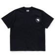 画像1: RATS/CIRCLE POCKET TEE（BLACK）［プリントポケT-24春夏］ (1)