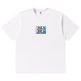 画像1: BlackEyePatch/SCHEDULED DELIVERY LABEL TEE（WHITE） (1)