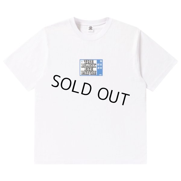 画像1: BlackEyePatch/SCHEDULED DELIVERY LABEL TEE（WHITE）