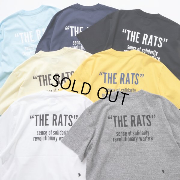 画像2: RATS/CIRCLE POCKET TEE（L.YELLOW）［プリントポケT-24春夏］