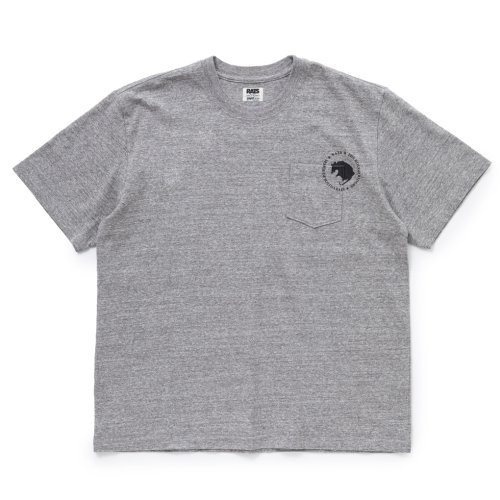 他の写真1: RATS/CIRCLE POCKET TEE（GRAY）［プリントポケT-24春夏］