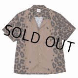 BUENA VISTA/Leopard bowling shirt（BEIGE）［レオパードボーリングシャツ-24春夏］