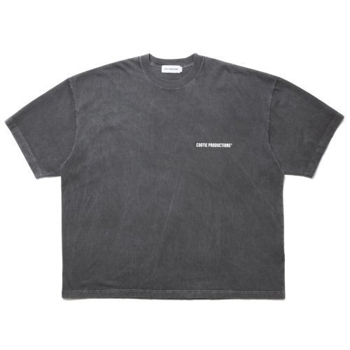 他の写真1: COOTIE PRODUCTIONS/Pigment Dyed S/S Tee（Black）［ピグメントダイT-24春夏］