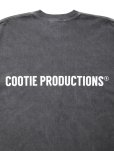 画像3: COOTIE PRODUCTIONS/Pigment Dyed S/S Tee（Black）［ピグメントダイT-24春夏］ (3)