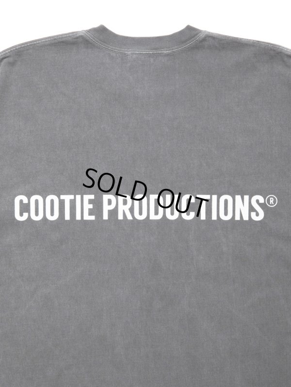 画像3: COOTIE PRODUCTIONS/Pigment Dyed S/S Tee（Black）［ピグメントダイT-24春夏］