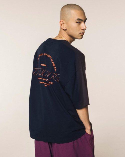 他の写真3: TIGHTBOOTH/STRAIGHT UP T-SHIRT（Navy）［プリントポケT-24夏］