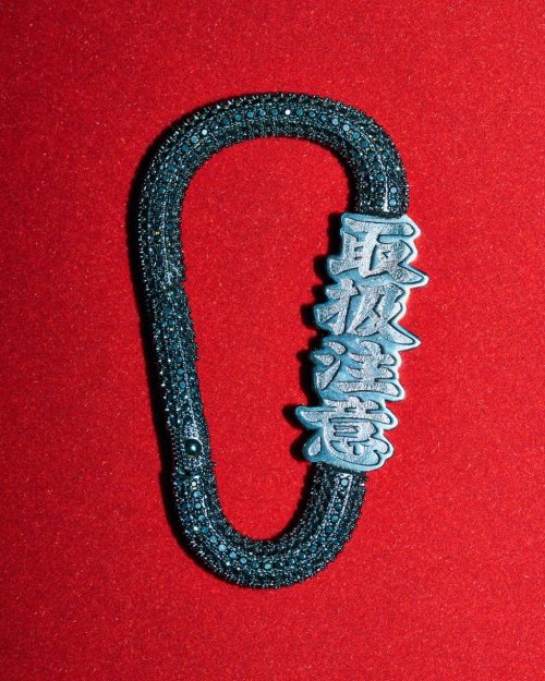 他の写真3: BlackEyePatch/HANDLE WITH CARE RHINESTONE CARABINER（BLACK）