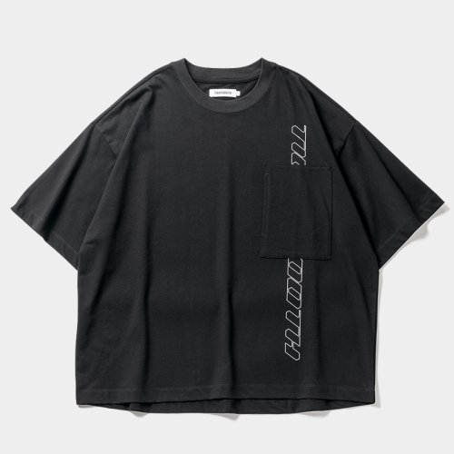 他の写真1: TIGHTBOOTH/STRAIGHT UP T-SHIRT（Black）［プリントポケT-24夏］