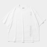 TIGHTBOOTH/STRAIGHT UP T-SHIRT（White）［プリントポケT-24夏］