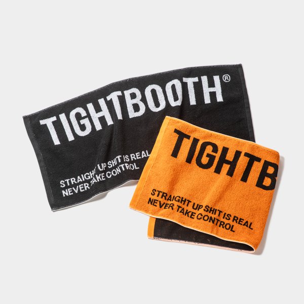 画像1: TIGHTBOOTH/LABEL LOGO FACE TOWEL（各色）［フェイスタオル-24夏］