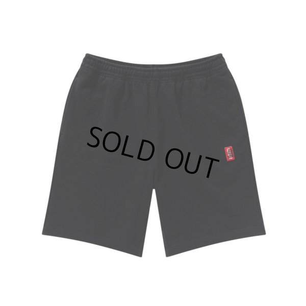 画像1: BlackEyePatch/SMALL HWC LABEL SWEAT SHORTS（BLACK）