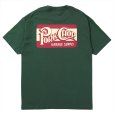 画像1: PORKCHOP/SQUARE LOGO TEE（FOREST GREEN）［プリントT-24春夏］ (1)