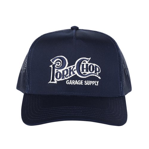 他の写真1: PORKCHOP/SQUARE LOGO CAP（NAVY）［メッシュキャップ-24春夏］