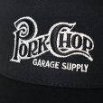 画像3: PORKCHOP/SQUARE LOGO CAP（BLACK）［メッシュキャップ-24春夏］