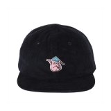 PORKCHOP/OLD PORK CORDUROY CAP（BLACK）［コーデュロイキャップ-22秋冬］