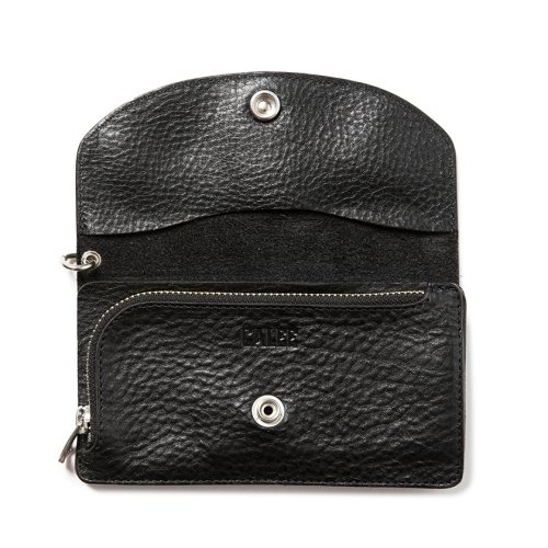 他の写真3: CALEE/SILVER STAR CONCHO LEATHER LONG WALLET（BLACK）［レザーロングウォレット-24春夏］