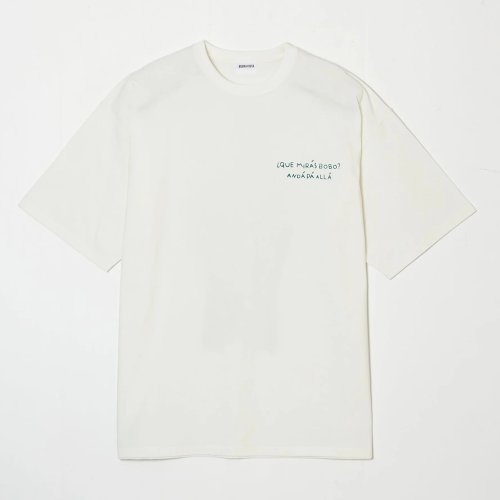 他の写真1: BUENA VISTA/QUE MIRAS BOBO tee（WHITE）［プリントT-24春夏］