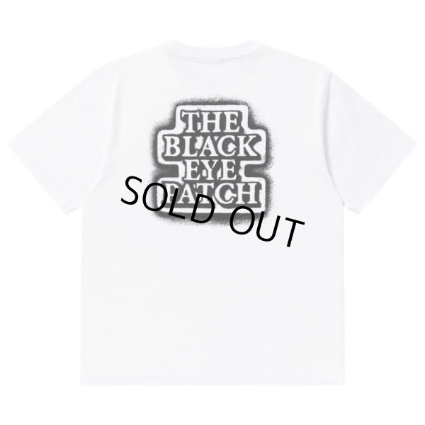 画像1: BlackEyePatch/SPRAYED OG LABEL TEE（WHITE）