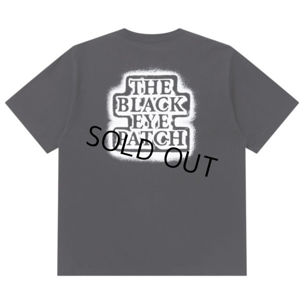 画像1: BlackEyePatch/SPRAYED OG LABEL TEE（BLACK）