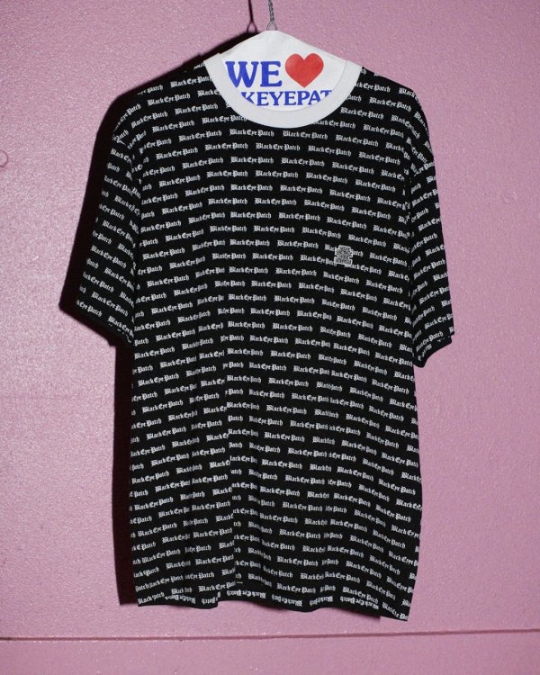 画像3: BlackEyePatch/OE LOGO PATTERNED TEE（BLACK）